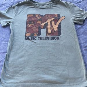 Women’s Green MTV T-Shirt XS